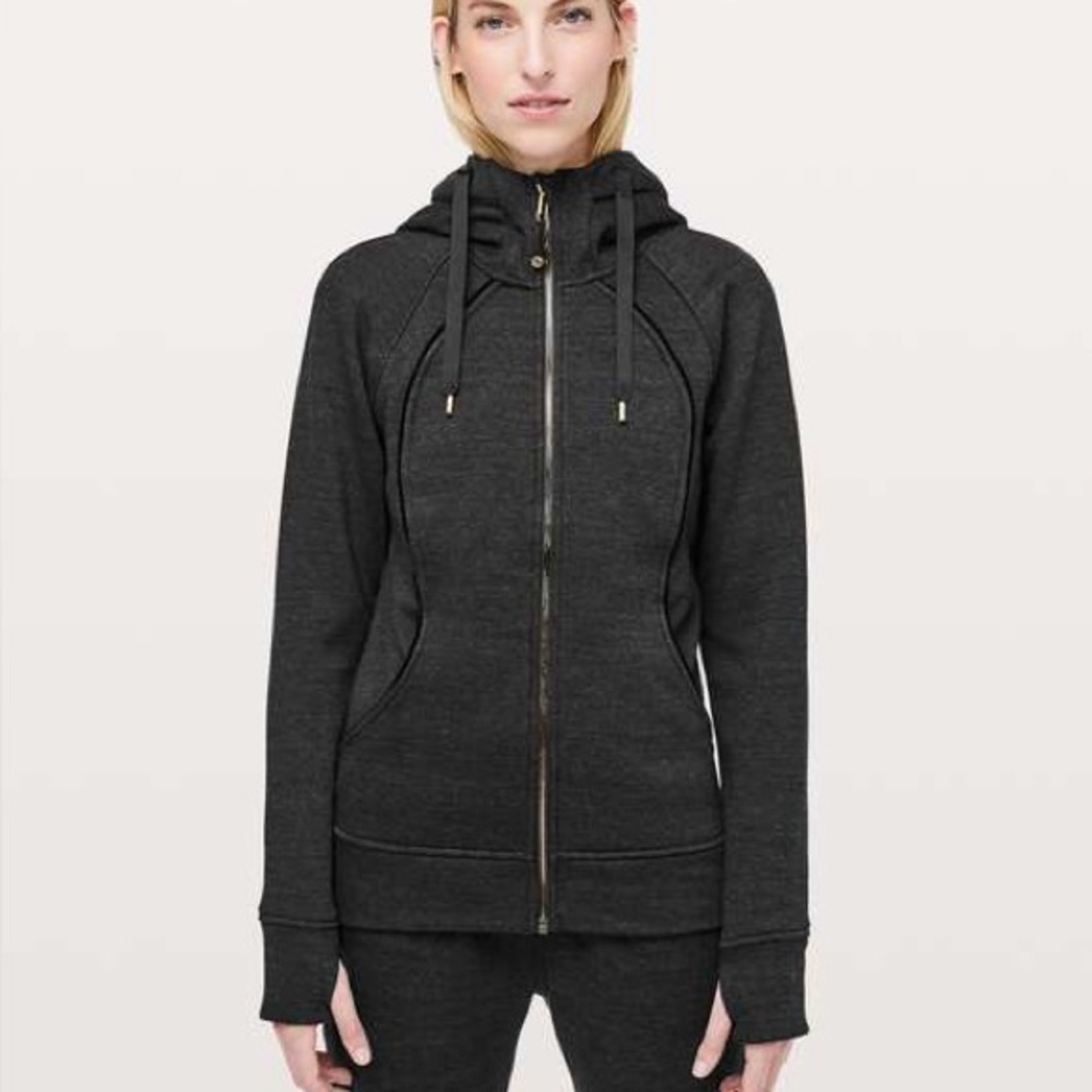 lululemon athletica Black Zip-Up Hoodie
